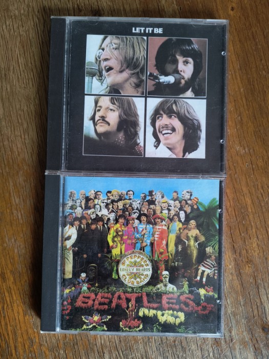 Let it be + Sgt. Pepper&#039;s lonely hearts club band - The Beatles , CD / CJP