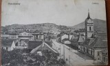 Carte postala, Petrosani, vedere generala, inceput de secol XX
