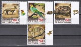 Djibouti 2020 - Faună - Specii dispărute, Serie cu Tapsuri, MNH