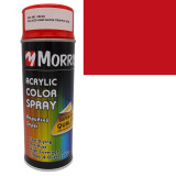 Cumpara ieftin Spray vopsea rosu trafic, RAL 3020, lucioasa, Morris, 400 ml, acrilica, cu uscare rapida, pt. lemn, metal, aluminiu, sticla, piatra, mase plastice