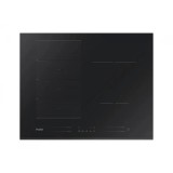 Plita incorporabila Haier HAMTSJ54MB1, 65 cm, Multizone, Inductie, VaryCook, Wi-Fi, 15 nivele de putere, 6 zone de gatit, Negru