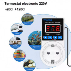 Termostat electronic camera 220V