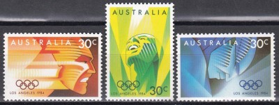 Australia 1984 - Jocurile Olimpice - Los Angeles, MNH foto