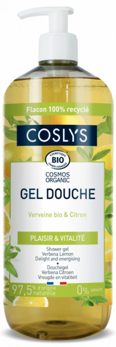 Gel de dus BIO hidratant, ph neutru, cu verbina si lamaie Coslys