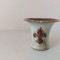 Cana mica ceramica smaltuita cu decor varf de lance, 5.5cm inaltime