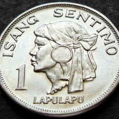 Moneda exotica 1 SENTIMO ISANG - FILIPINE, anul 1968 * cod 2216 = UNC