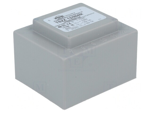 Transformator &Icirc;ncapsulat 12VA 230V 6V 1A PCB