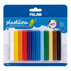 Plastilina 12 culori 140g MILAN