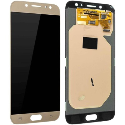 Display Samsung Galaxy J7 2017 J730 Display Service Pack Gold Auriu foto
