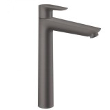 Baterie lavoar monocomanda inalta cu ventil pop-up, antracit satinat Hansgrohe Talis E 240