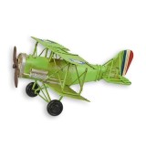 Model biplan verde BL-373