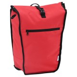 VidaXL Geanta de bicicletă pentru rack de pannier 20 L Roșie 34x16x59 cm