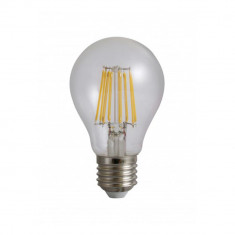 Bec Led Filament SPIN SPN6618 A60 E27/8W/220V/4000K, Lumina neutra