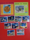 PARAGUAY, SPACE - COLIȚE PERF./IMPERF. + SERIE MNH, Nestampilat