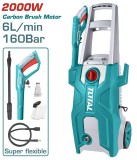 TOTAL - APARAT DE SPALAT CU PRESIUNE - 160BAR - 6L/MIN - 2000W (INDUSTRIAL) PowerTool TopQuality