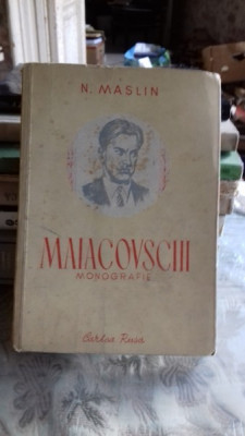 MAIACOVSCHI MONOGRAFIE - N. MASLIN foto