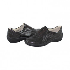 Pantofi casual dama piele naturala - Waldlaufer maro - Marimea 37.5 foto
