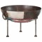 vidaXL Vatră de foc, 55x55x38 cm, fier 351639
