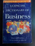 A Concise Dictionary Of Business - Colectiv ,546583, Oxford University Press