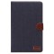 Husa Tableta Textil OEM Denim pentru Samsung Galaxy Tab E 9.6, Neagra