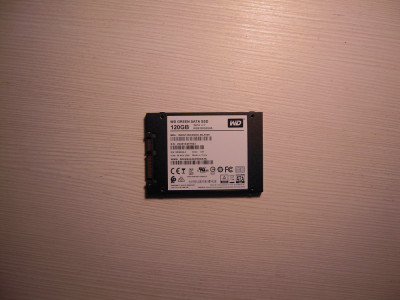 Solid state drive (SSD) WD Green WDS120G2G0A, 120GB, SATA III, 2.5 inch BULK foto