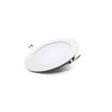LED rotund incastrat in tavan cu panou plat in jos Long Life Lamp Company, 18W, alb rece, 6500K - RESIGILAT