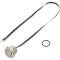 Comutator Anti-Vandalism SPST-NO 50mA 24VDC IP65 Ro?u