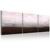 Cumpara ieftin Tablou pictat manual - Calm coast 150x50 cm