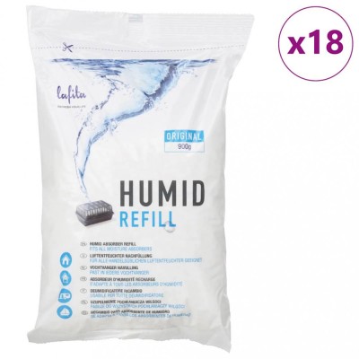 vidaXL Rezerve pentru absorbant de umiditate 18 buc 900 g foto