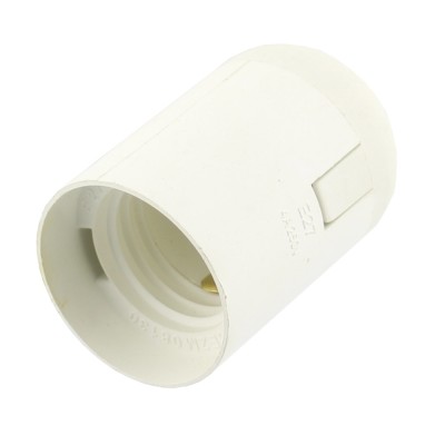 Dulie standard E27, plastic, alb, 130004 foto