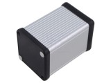 Carcasă aluminiu gri HAMMOND 1455 cu panou 54x80x54 mm