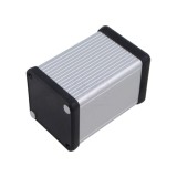 Carcasă aluminiu gri HAMMOND 1455 cu panou 54x80x54 mm