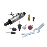 Mini polizor drept 1/4&quot; cu accesorii, Geko G03143