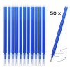 Rezerve Roller Compatibile Pilot Frixion 0.7mm, Albastru, Set 50 Bucati
