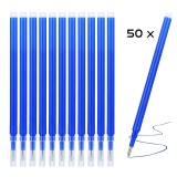 Rezerva roller compatibil Pilot Frixion, 0.7 mm, albastru 50 buc/set
