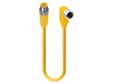 Cablu LUMBERG AUTOMATION M12 4 pini 4m 230VDC RST 4-RKWT 4-602/4 M pentru senzori și automatizări