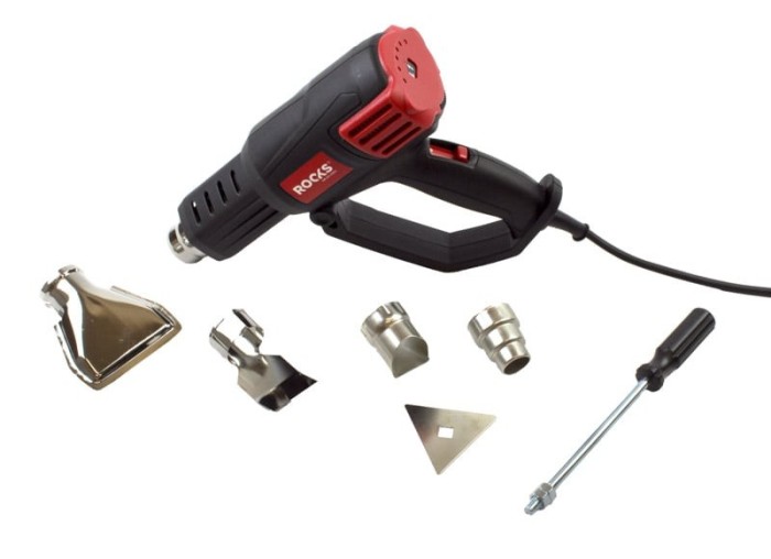 Pistol aer cald cu temperatura reglabila PROFI 50-600 C 2000W