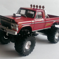 Macheta Ford F-250 Monster Truck High Roller 2 1979 - Greenlight 1/43