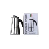 Espressor cafea manual pentru aragaz, Inox, 150 ml, 2 cesti