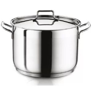 Hascevher Anett oala din inox cu capac, 22*18 cm Handy KitchenServ foto