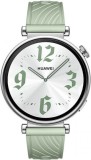 Smartwatch Huawei Watch GT 4, 41mm, Oțel Inoxidabil și Curea din Fluoroelastomer Verde, Blister 55020CES