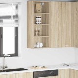vidaXL Dulap suspendat Riga Stejar Sonoma 40 x 29,5 x 100 cm 884468