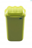 Cos Plastic Cu Capac Batant, Pentru Reciclare Selectiva, Capacitate 30l, Plafor Fala - Verde