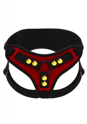 Strap-On Harness Deluxe Taboom Rosu/Negru foto