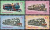 NOUA ZEELANDA - 1973 - LOCOMOTIVE, Transporturi, Nestampilat