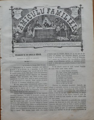Ziarul Amiculu familiei , an 4 , nr. 30 , Gherla , 1880 , Iacob Negruzzi foto