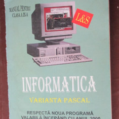 Informatica varianta Pascal. Manual clasa a 9-a