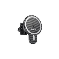 Incarcator Auto Wireless HOCO, CA85, Quick Charge, 15W, compatibil cu Magsafe pentru Iphone 11/12/13/14/15, Negru, Blister