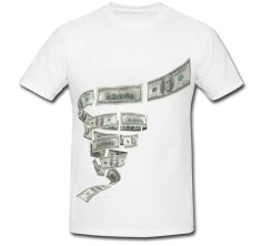 Tricou &amp;quot; Spirala dolar &amp;quot; foto