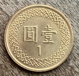 C50 - Moneda foarte veche - Taiwan - 1 dolar